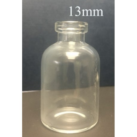 5mL Clear Glass Serum Vials,13mm crimp, 22x40mm, Ream of 273