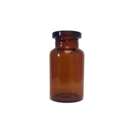 10mL Amber Serum Vials, ISO 10R, 24x45mm, Ream of 252