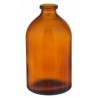 100mL Amber Serum Vials, 52x95mm, Case of 136
