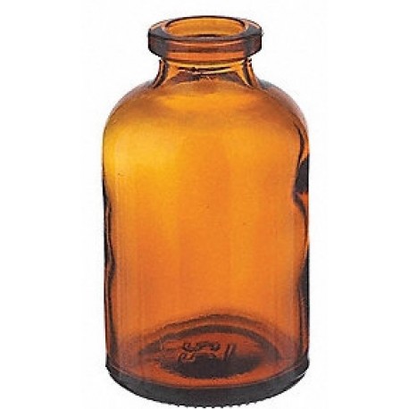 30mL Amber Serum Vials, 36x63mm, Ream of 92