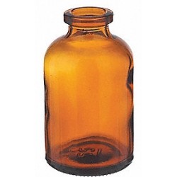 30mL Amber Serum Vials, 36x63mm, Case of 276