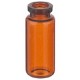 20mL Amber Serum Vials, 29x62mm, TUBING STYLE, Ream of 150