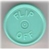 20mm Flip Off Vial Seals, Faded Turquoise Blue, Bag of 1000