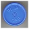 20mm Flip Off Vial Seals, Light Blue, Bag of 1000