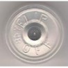 20mm Flip Off Vial Seals, Clear, Case of 1000