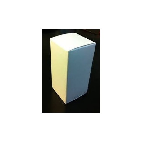 White Vial Box, for 10mL Serum Vials, Pk 100