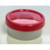 20mm Superior Flip Cap Vial Seal, Red, Bag 1000