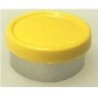 20mm Superior Flip Cap Vial Seal, Yellow, Bag 1000