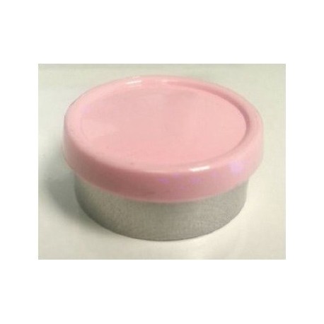 20mm Superior Flip Cap Vial Seal, Gloss Pink, Bag 1000