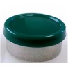 20mm Superior Flip Cap Vial Seal, Dark Green, Bag 1000