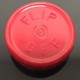 20mm Flip Off Vial Seals, Red, Pack of 100