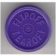 20mm Flip Off-Tear Off Vial Seals, Purple, Bag 1000