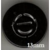 13mm Center Tear Vial Seals, Black, Bag of 1000
