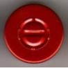 20mm Center Tear Vial Seals, Red, bag of 1000
