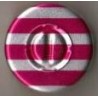 20mm Center Tear Vial Seals, Red Stripe, Pack of 100