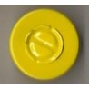 20mm Center Tear Vial Seals, Yellow, Pack of 100