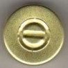 20mm Center Tear Vial Seals, Gold, Pack of 100