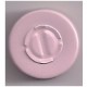 20mm Center Tear Vial Seals, Dusty Pink, Pack of 100