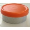 West Matte 20mm Flip Cap Vial Seal, Orange Peel, Bag of 1000