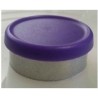 West Matte 20mm Flip Cap Vial Seal, Purple, Bag of 1000