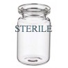 6mL (5ml short) Clear Sterile Open Vials, 22x40mm, Depyrogenated, Ream of 176 pieces