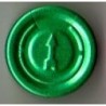 20mm Complete Tear Off Vial Seals, Green, Pk 100