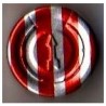 20mm Complete Tear Off Vial Seals, Red Stripe, Bag 1000