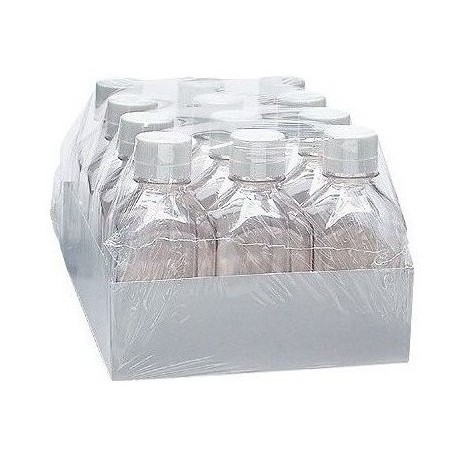 Nalgene 2000ml Sterile Plastic Media Storage Bottles, Case of 12